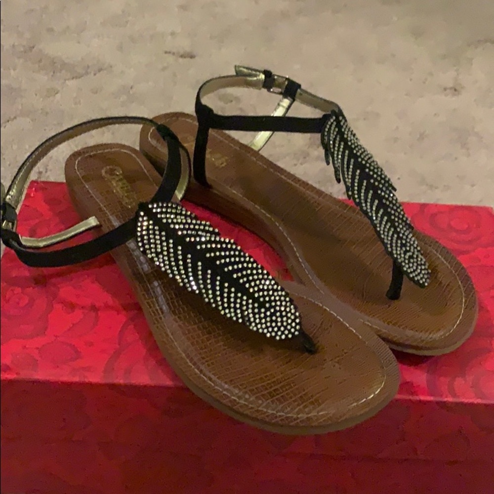 Carlos by Carlos Santana black sandals